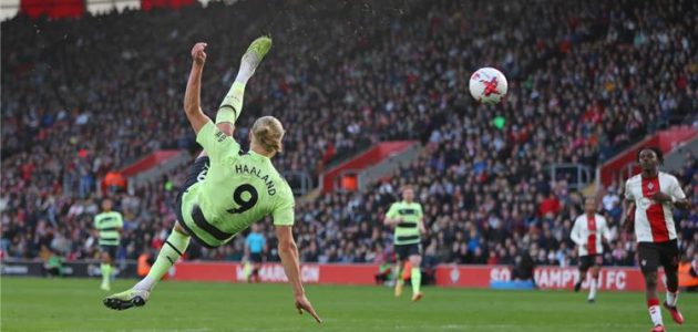 فيديو | هالاند يتألق ومانشستر سيتي يكتسح ساوثهامبتون برباعية وينتظر هدية ليفربول